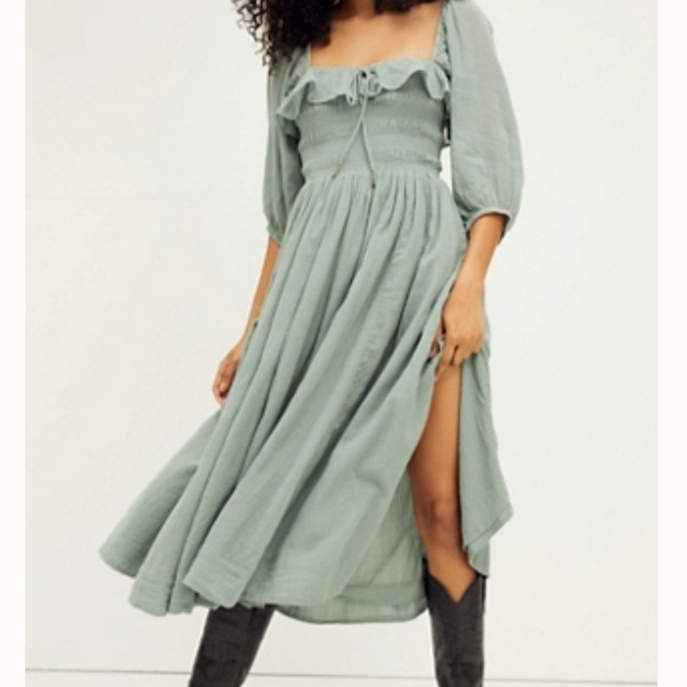 Free People Oasis midi dress